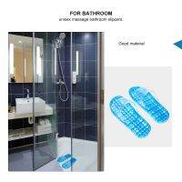 tdfj Slippers Household Anti-skidding Bathing Shower Foot Massage Pvc Hollowed-out Draining