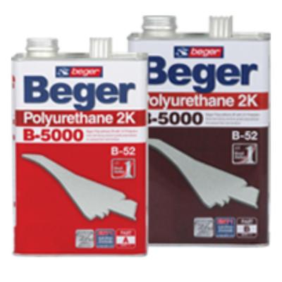 Beger Polyurethane B-5000 ระบบ2ส่วน ภายนอก (เงา) E-510 (ชุด1/4 แกลลอน)