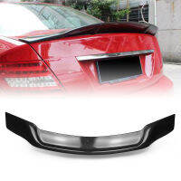 รถ Trunk Lid ด้านหลังสปอยเลอร์ปีกสำหรับ Benz W204 C Class 4ประตู2008-2014 C200 C250 C300 C350 AMG ซีดาน Splitter Lip