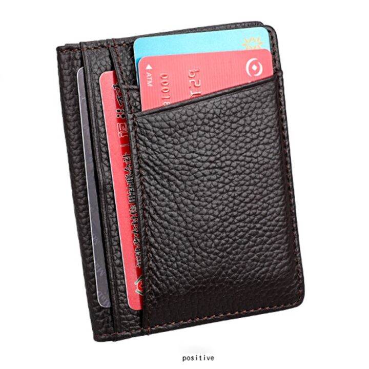 layor-wallet-zovyvol-2021ผู้ชายกระเป๋าสตางค์บางมินิผู้ถือบัตรเครดิตกระเป๋าสตางค์บางนุ่มกระเป๋าสตางค์100กระเป๋าหนังแท้ผู้ถือบัตรแสงสีดำ