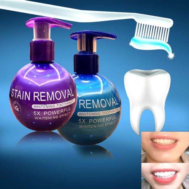 Baking soda toothpaste Remove stains yellow fresh breath bad breath