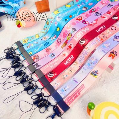 พร้อมส่ง🚚💨สายคล้องคอ สายห้อยบัตร สายคล้องโทรศัพท์มือถือ สายคล้องบัตรลายการ์ตูน