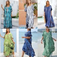 Hot sell Beach smock Quick dry And dye loose oversized holiday gown Beach skirt bikini top