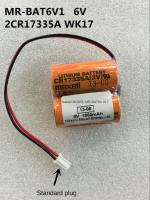 ใหม่เอี่ยม2022 MR-BAT6V1 6V Mitsubishi M80 Driver J4 Servo 2CR17335A WK17ระบบแบตเตอรี่