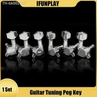 ┋❇✺ 1Set FD Guitar Tuning Pegs Key Tuner Machine Head for Acoustic Electric Guitar Guitarra Violao Accessories Sealed Peg with Logo