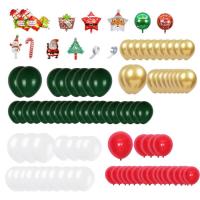 Christmas Balloon Arch Christmas Birthday Party Christmas Red White Candy Balloons With Snowman And Santa Balloons Holiday Party Decor forceful