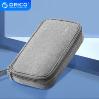 ORICO Travel Gadget Organizer กระเป๋าแบบพกพา USB สายกระเป๋าอุปกรณ์อิเล็กทรอนิกส์กระเป๋าเก็บของ