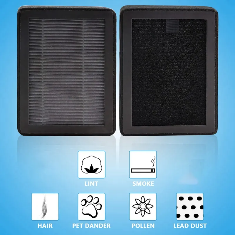 Replacement 3-In-1 Pre Filter for LEVOIT LV-H128 LV-H128-RF Air Purifier,  H13 True HEPA, Activated Carbon Filter