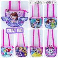 กระเป๋าสะพายข้างเล็กเจ้าหญิงลายลิขสิทธิ์ Princess small Sling Bag สินค้าใหม่แกะกล่อง New In