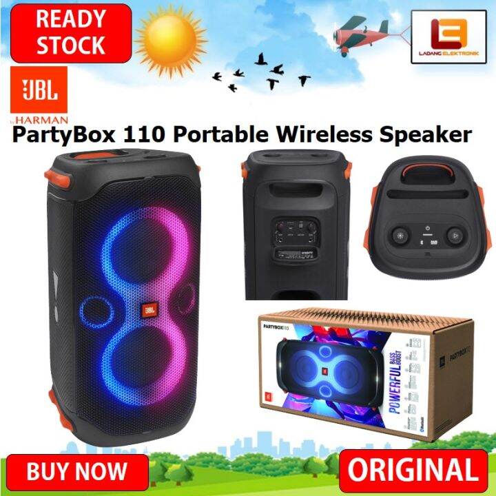 JBL PartyBox 110 Portable Wireless Speaker | Lazada Indonesia