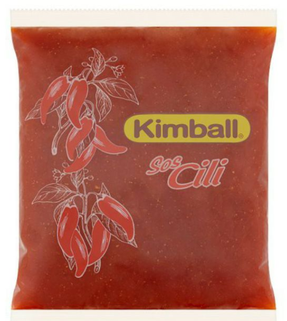 ซอสเบอร์เกอร์ สเต็ก พิซซ่า รสพริก   KIMBALL จากประเทศมาเลเซีย 1kg