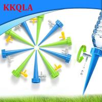 QKKQLA 6pcs Waterer Irrigation Cone Lazy Watering System Kit Auto Drip Spike Plant Flower Bottle Dripper Practical Sprinkler