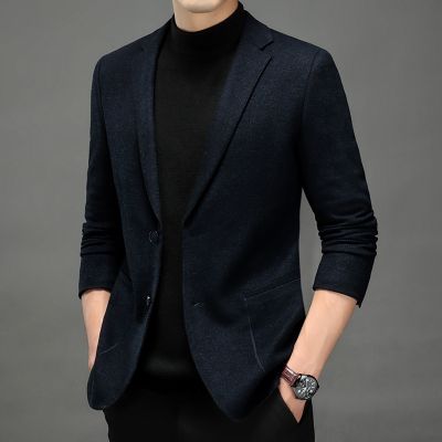 Top Grade Men for Suits 2022 New Arrivals Men Smart Casual Classic Single Breasted Slim Fit Blazers Luxur Brand Mens Clothing