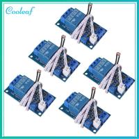 COOLEAF 5pcs DC 5V โมดูลรีเลย์ photoresistor 10A XH-M131 สวิตช์ควบคุมไฟ พร้อมสายเคเบิล ควบคุมความสว่างอัตโนมัติ Arduino สำหรับเด็ก