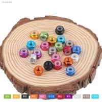 ✶❧■ 2-10pcs m2 m2.5 m3 m4 m5 m6 m8 Anodized Multi-color Colourful Aluminum Alloy Nylon Lock Nut