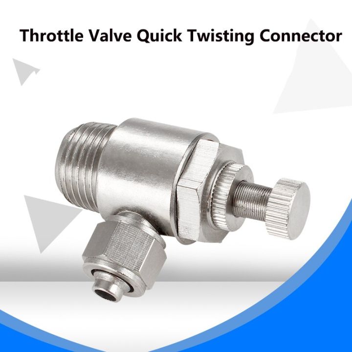 throttle-valve-quick-twisting-joint-sl-4-12mm-pneumatic-fitting-male-nickel-plated-brass-fit-hose-connector-pneumatic-fitting-pipe-fittings-accessorie