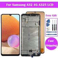 ZZOOI AAA+ For Samsung Galaxy A32 4G LCD For Samsung A325 A325F SM-A325F/DS LCD Display With Frame Touch Digitizer Screen A325 LCD