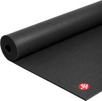 Manduka PRO Yoga Mat – Premium 6mm Thick Mat, High Performance Grip, Ultra Dense Cushioning for Support and Stability in Yoga, Pilates, Gym and Any General Fitness Black 71"