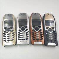 สำหรับ Nokia 6310ฝาครอบตัวเครื่อง6310i ประตูแบตเตอรี่กรอบกลางฝาปิดโน้ตบุคเปลี่ยนชิ้นส่วน (ไม่มีปุ่มกดเคสแป้นพิมพ์โทรศัพท์) + โลโก้