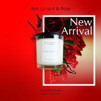 Red Currant &amp; Rose Perfume Candle(300g/10.14 oz (45 - 55 hours) Double wicks candle) เทียนหอม - Very Good Girl