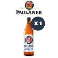 Paulaner Non-Alcoholic Weissbier 0,0% 500 ml. 1 bottles พอลลาเนอร์ ไวส์เบียร์ นอน แอลกอฮอลิค 500 มล. 1 ขวด