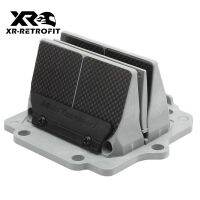 วาล์วกกคาร์บอนไฟเบอร์สำหรับรถจักรยานยนต์ Vforce 3 DM13สำหรับ Kawasaki KDX 200 220 KX250 KMX 125 KMX 500สำหรับ Ninja KRR ZX150 / KRZ150