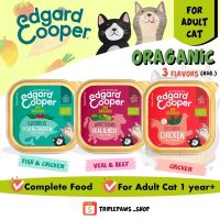 (พร้อมส่ง)สูตรออแกนิก‼️ Edgard &amp; Cooper Organic WET Cat food ขนาด 85 g อาหารเกรดโฮลิสติก จากประเทศอังกฤษ??