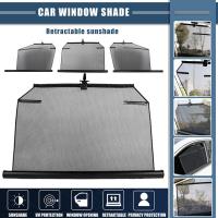 Rear Window Sun Shade Rear Side Automotive Window Sunshades Retractable &amp; Breathable Retractable Car Sunshade Side Window Car Sunshades