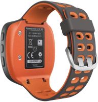 ANBEST Strap for Garmin Forerunner 310XT Soft Silicone Watchband Two-color Band Smart Watch Accessories