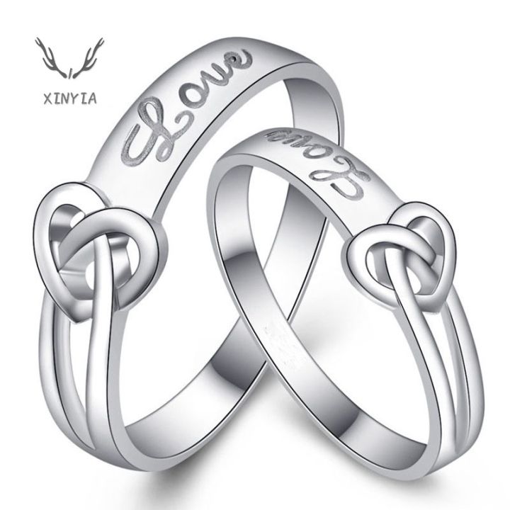 แหวนคู่แหวนเพชรแฟชั่นผู้หญิงเครื่องประดับแหวนคู่รัก-b1