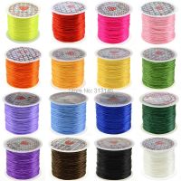 【YD】 50M/Roll 0.7MM Mixed Color Stretchy Elastic Rubber Cord Jewelry Making Accessories Beading String Thread Wire