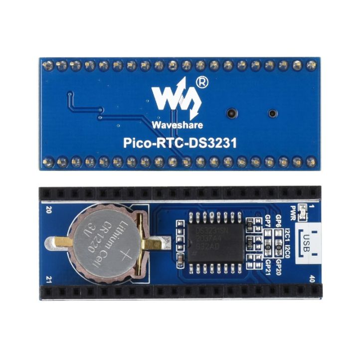 raspberry-pi-pico-precision-rtc-module-ชิปออนบอร์ด-ds3231