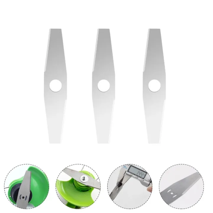 thumbnail image 2 of 3-Pack 6" String Trimmer Heads With Galvanized Steel Wire - Replacement Weed Wacker Heads For Lawn Mowers 2 of 7