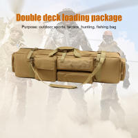 Double Layer Outdoor Molle Carrying Protection Case with Shoulder Strap for M249 Nylon Bag Backpack for Sniper Holster