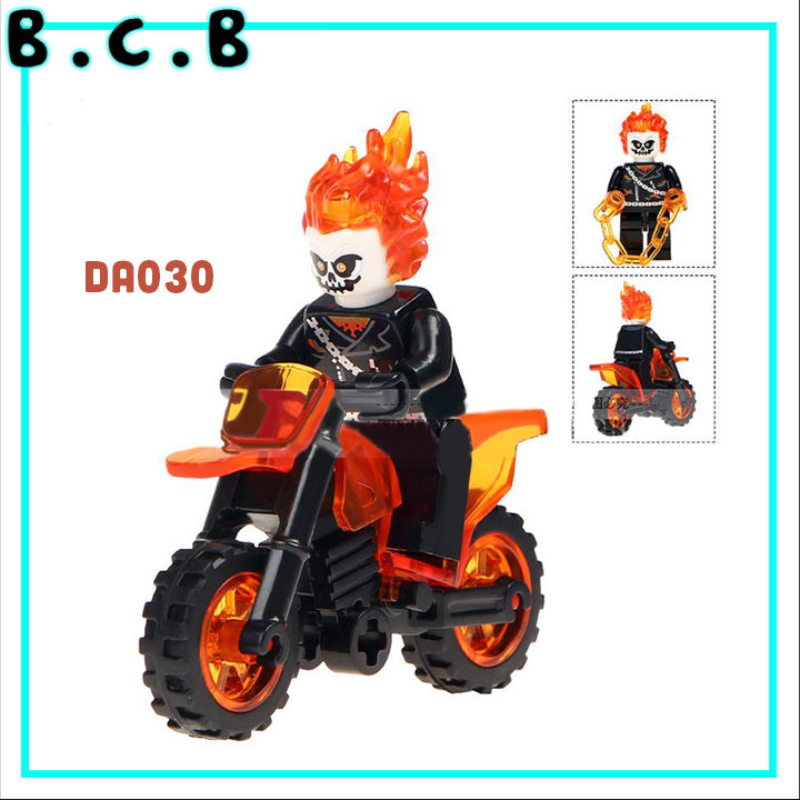 Mô hình Ghost Rider  Ma Tốc Độ Marvel legend chính hãng cao 23cm  Mô hình  nhân vật  BiBiOnevn