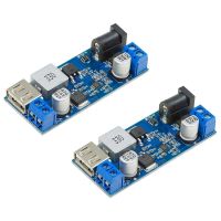 DC 6V 9V 12V 24V to DC 5V 5A Converter Module,9-36V to USB 5V Transformer Dual Output Voltage Regulator