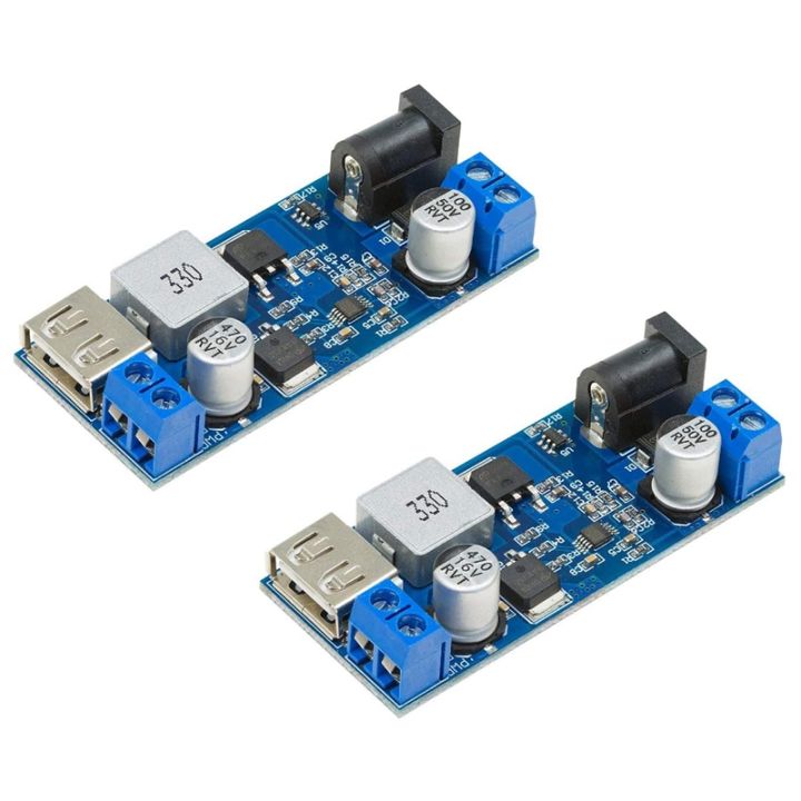 Dc 6v 9v 12v 24v To Dc 5v 5a Buck Converter Module9 36v Step Down To Usb 5v Transformer Dual 0146