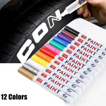 Tire Marker Pens For Car Tire Lettering, Waterproof Permanent Oil