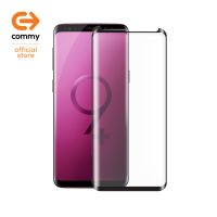 COMMY ฟิล์มกระจกโค้ง กาวเต็ม Samsung Galaxy S9 / S9 Plus รุ่น 3D Full Glue แข็งแรงระดับ 9H ทัชลื่นติดแน่น ลดรอยนิ้วมือ ขอบโค้งสนิท ไม่ดันเคส