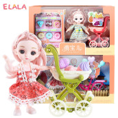 ELALA búp bê cho bé gái Doll Bộ, Bộ Trò Chơi Nhập Vai Gia Đình Bé Trai Bé Gái Quà Tặng Con Búp Bê