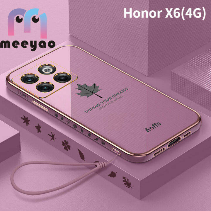 Case Honor X6 (4G) New Design Maple Leaf Soft Phone Case For Huawei VNE ...