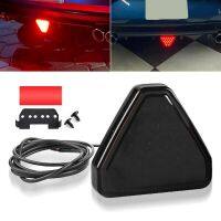 12V F1 Style Universal Led Brake Stop Light Triangle 19 LED Rear Tail Light Reverse Safety Strobe Lamp for Car Auto Motorcycle