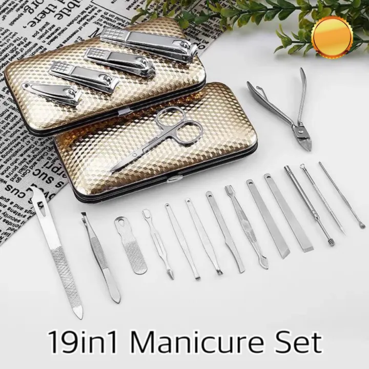 MIRIS Manicure Set for Women Men Nail Clippers Stainless Steel Manicure Kit - Portable Travel Grooming Kit - Cuticle and Nail Care | Lazada PH MIRIS Manicure Set for Women Men Nail Clippers Stainless Steel Manicure Kit - Portable Travel Grooming Kit - Cuticle and Nail Care | Lazada PH