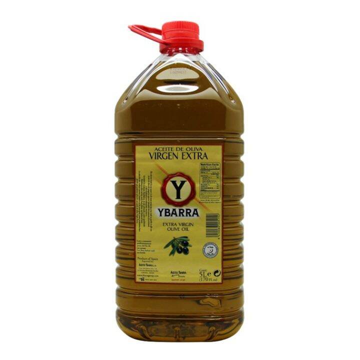 จัดมาให้คุณ🔸( X 1) YBARRA Extra Virgin Olive Oil 5 L. น้ำมันมะกอกแท้ ...