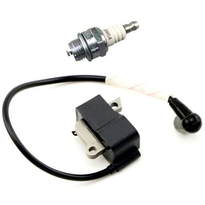 537418701 Ignition Coil With BM6A Spark Plug For Jonsered Petrol Gas String Trimmer GT2125 GC2125 GC2125C Brushcuter BC2125