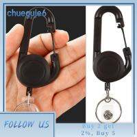 CHUEGUJE6ตัวยึดที่เก็บกุญแจกล้องส่องทางไกลแบบยืดหดได้แบบพกพาหัวเข็มขัดสายคล้องกุญแจกันขโมยสำหรับสายคล้องกุญแจพวงกุญแจวงเดอะบีทเทิลส์พวงกุญแจเชือกลวดขี่จักรยาน