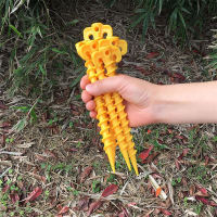 เต็นท์ Peg Outdoor Camping Trip 5Pcs เต็นท์เล็บ Ground Nails สกรู Nail Stakes หมุดพลาสติกหมุดทราย Trip Beach เต็นท์ Stakes เล็บ