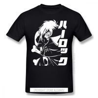 Cool Print 100% Cotton Funny T Shirts Pirate Capn Harlock Arcadia Kei Yuki Tadashi Anime Men Fashion Streetwear