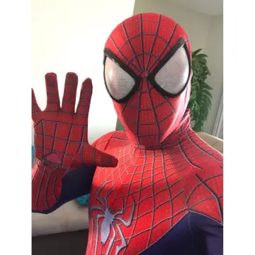 The Amazing Spider-man TASM2 Cosplay Costume Spiderman Zentai Suit  Halloween Cos | eBay