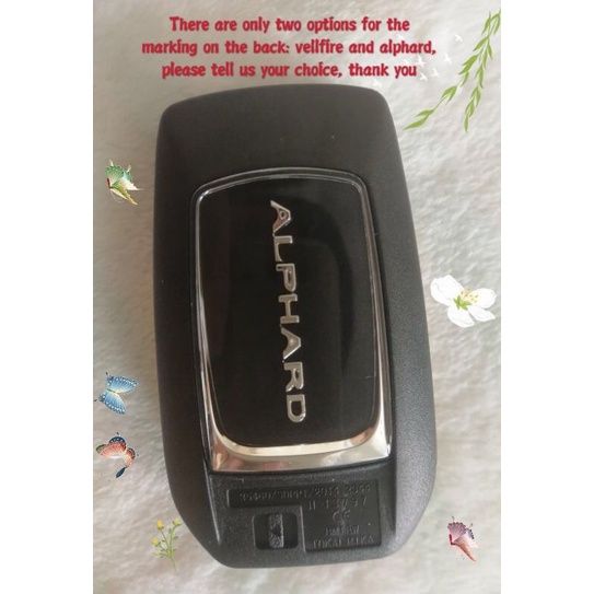 toyota-เคสกุญแจรีโมตรถยนต์-54-b-สําหรับอัพเกรด-toyota-54-button-alphard-estima-vellfire-smart-key-shell